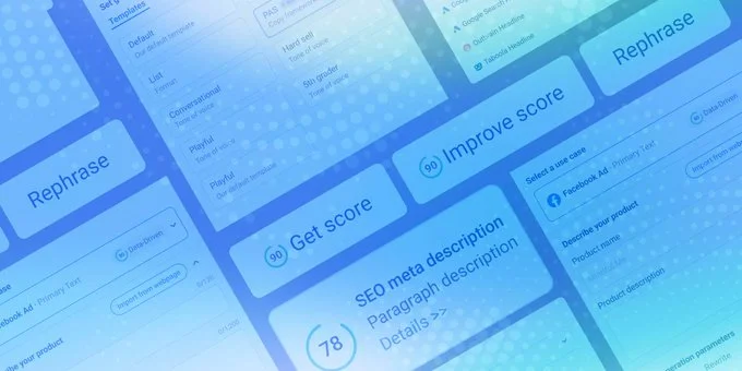 Anyword interface screenshot