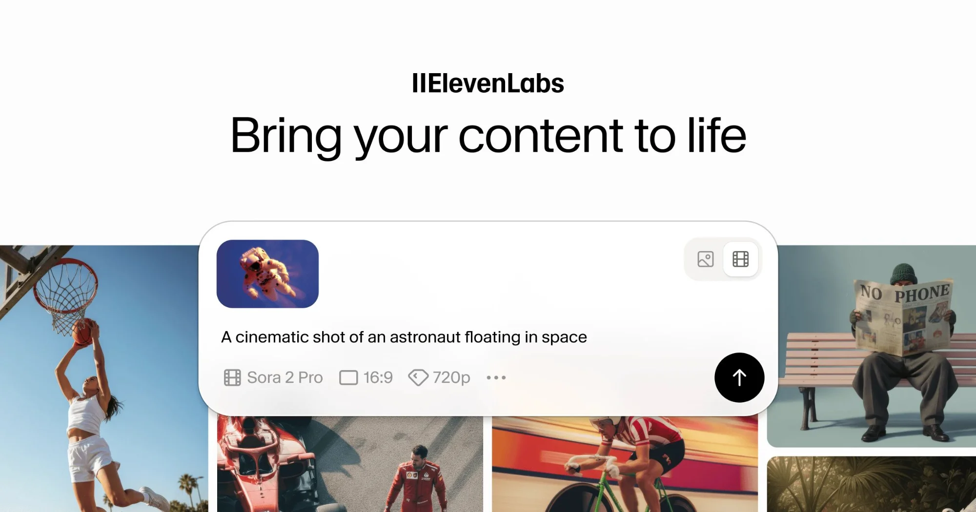 ElevenLabs interface screenshot